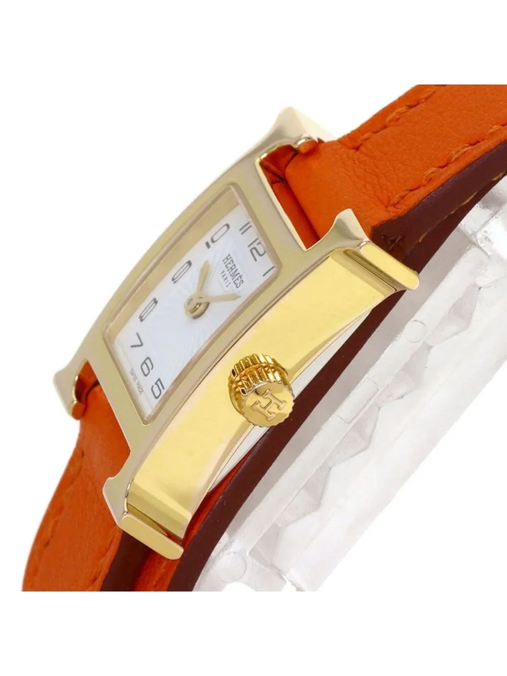 Hermes Watch Mini Double Tour Leather